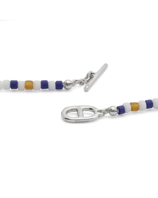 Miansai White Avi Bracelet for men