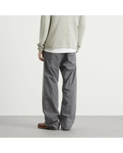Maison Margiela Gray Mm6 Cotton Utility Pant for men