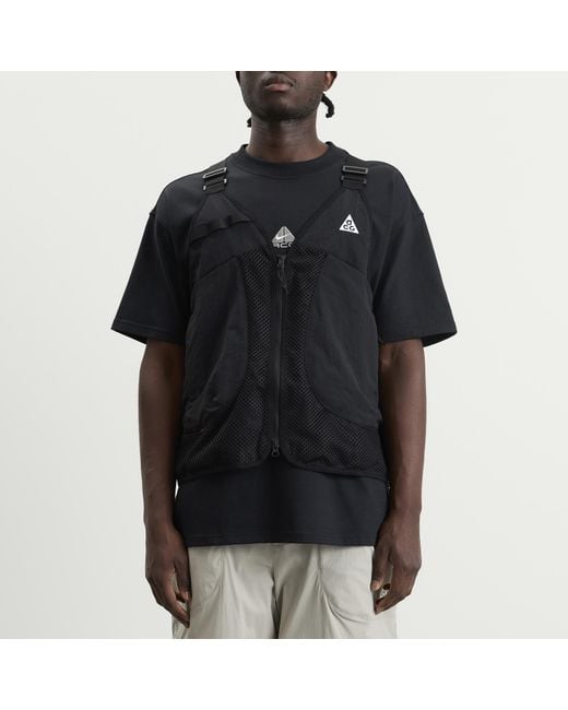 Nike Black Acg Dolomite Vest for men