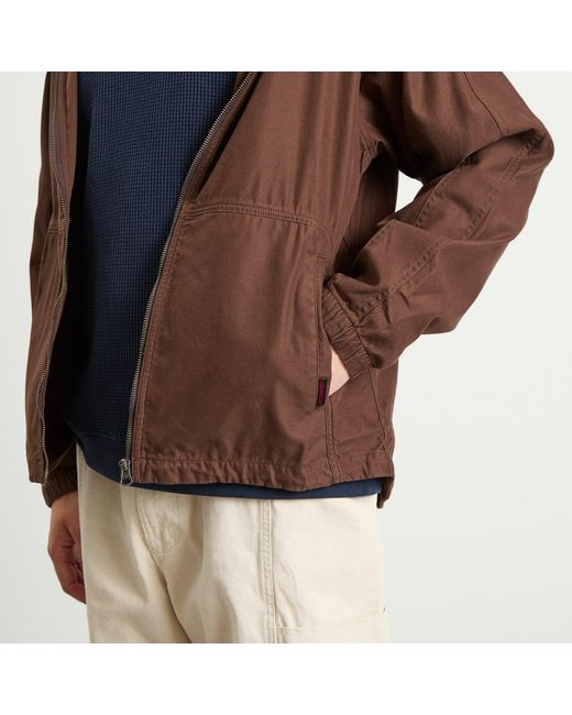 Gramicci Brown Beach Hooded Jacket for men