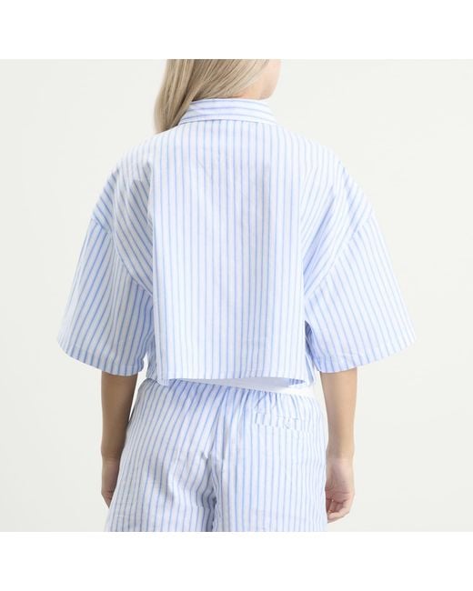 Nike Blue Stripe Shirt