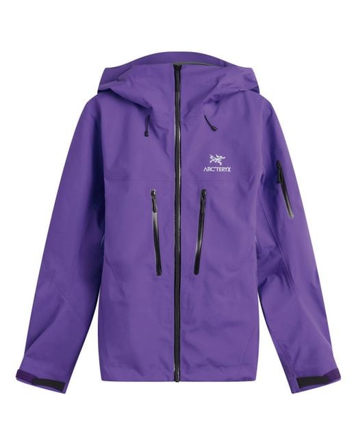 Arc'teryx Purple Alpha Sv Jacket