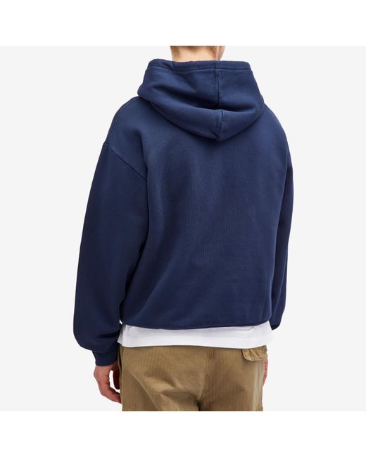 Fuct Blue Arch Logo Popover Hoodie for men