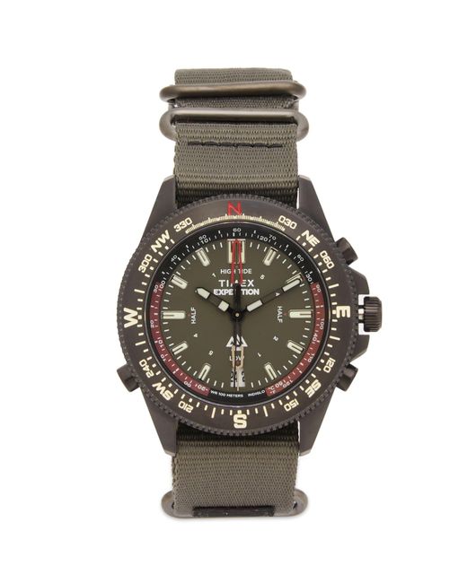 Timex Green Expedition Tide-Temp-Compass Sst Watch