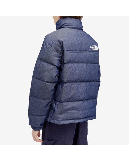The North Face Blue 92 Reversible Nuptse Jacket for men
