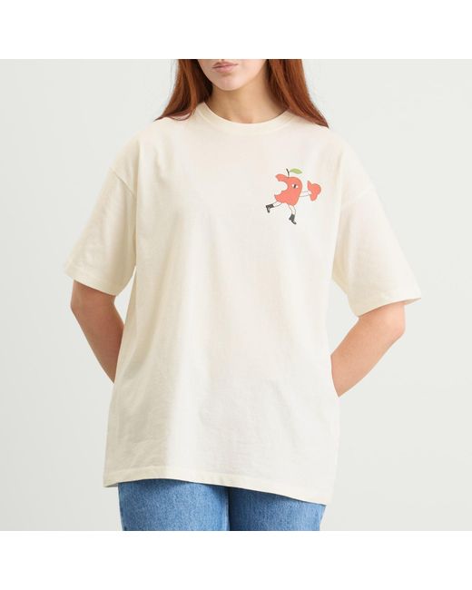 Damson Madder White Apple Peel Short Sleeve Shirt