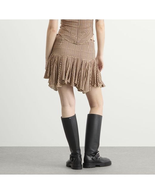 KNWLS Brown Tess Skirt