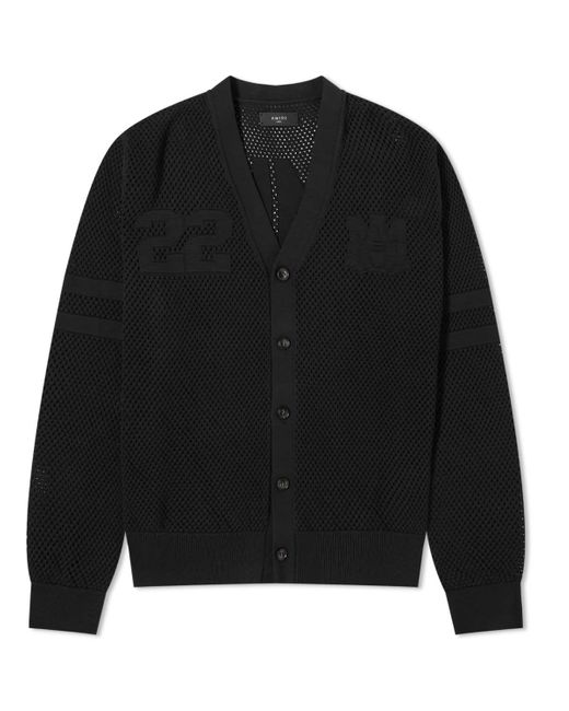 Amiri Black 22 Knitted Cardigan for men