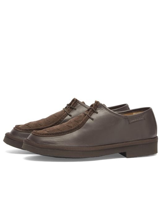 GRENSON Brown Hubert Derby Shoe for men