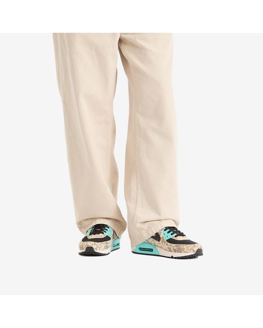 Nike Blue Air Max 90 Prm Sneaker for men