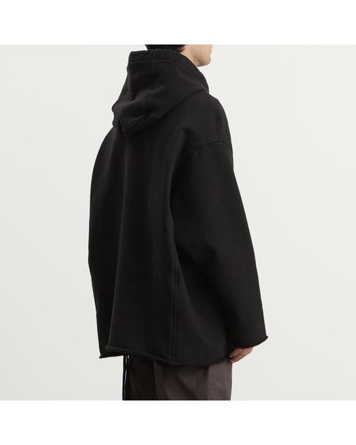 Rick Owens Black Peter Hoodie for men