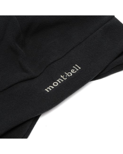 Montbell Black Chameece Ear Warmer Watch Cap for men