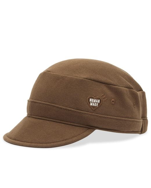 Human Made Brown Military Cap for men