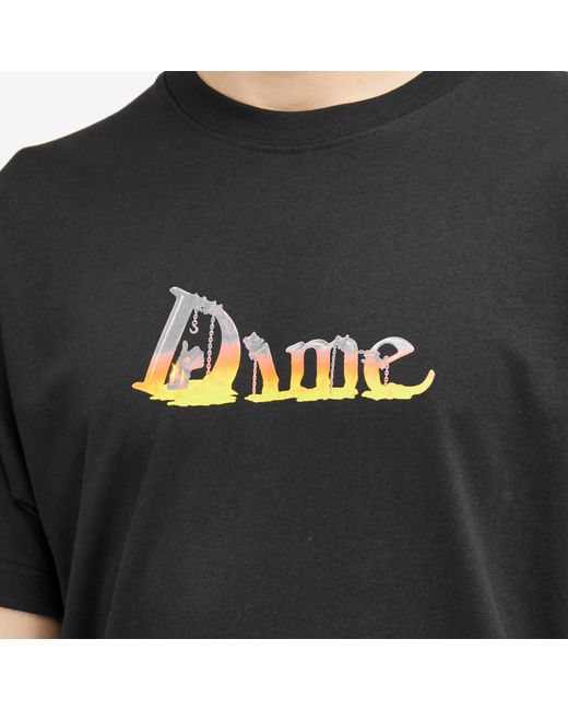 Dime Black Classic Skynet T-Shirt for men