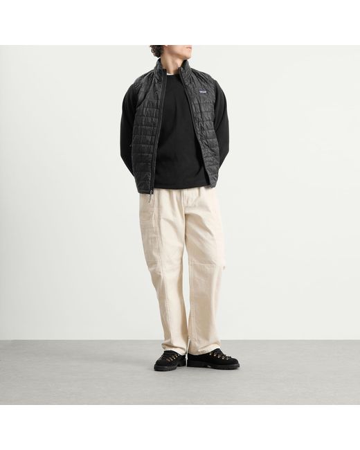 Patagonia Black Nano Puff Vest for men