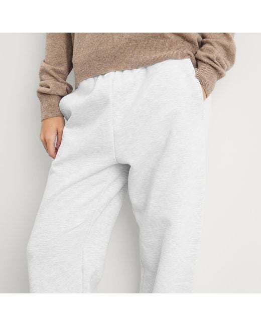 Entire studios White Straight Leg Sweatpants