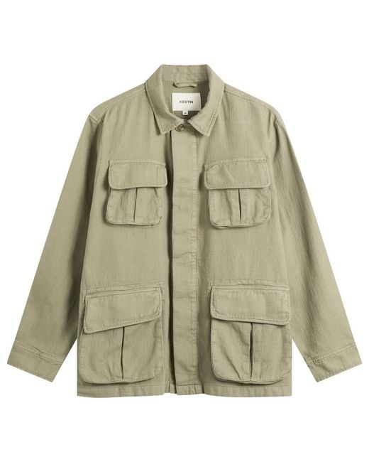 Kestin Green Tyndrum Slub Field Jacket for men