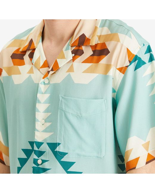 Pendleton Blue Resort Shirt for men