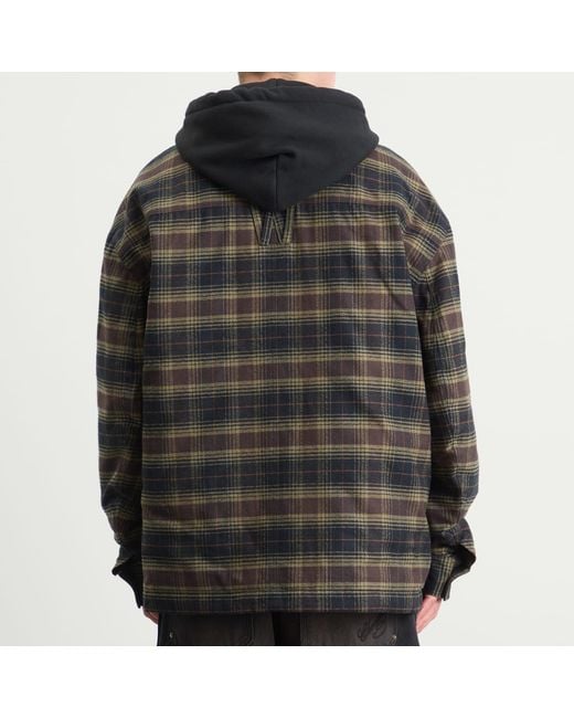 Willy Chavarria Black Ganadero Overshirt for men