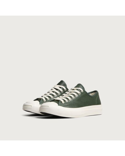 Converse Green First String Jack Purcell Sneaker for men