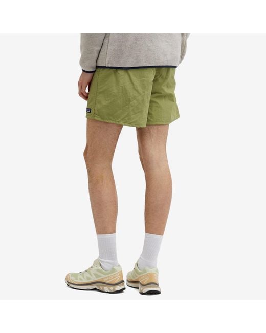 Patagonia Green Baggies 5" Shorts Buckhorn for men