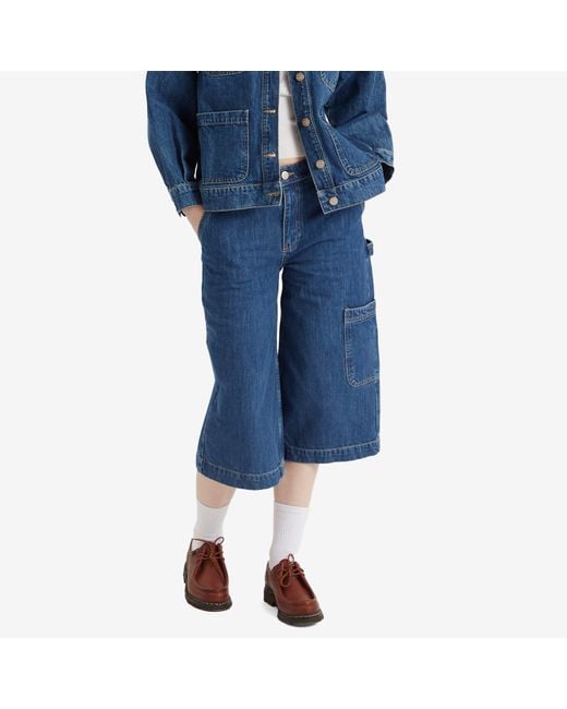 Damson Madder Blue Iza Denim Culotte
