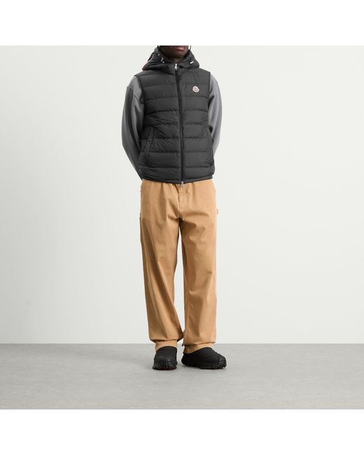 Moncler Black Marseillan Airsoft Vest for men