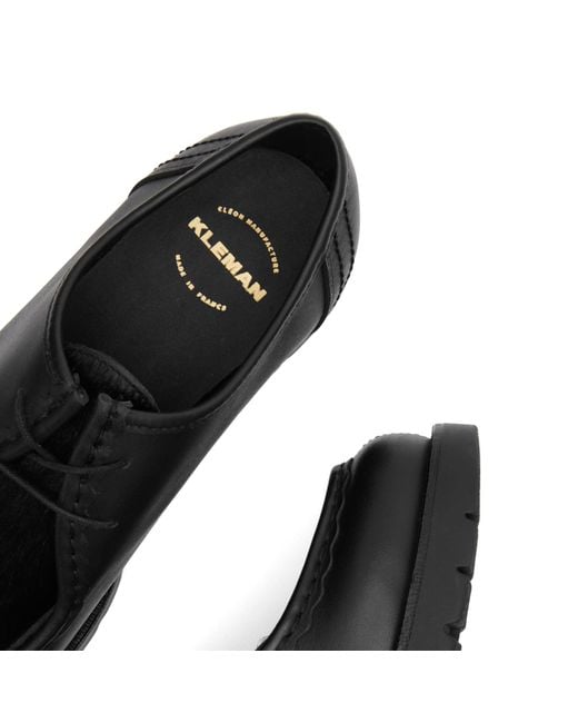 Kleman Black Padrini Shoe for men