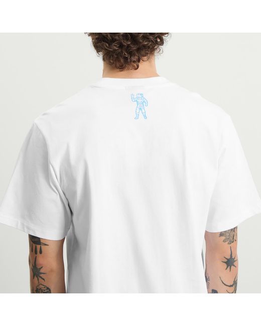 BBCICECREAM Blue 3D Arch Logo T-Shirt for men