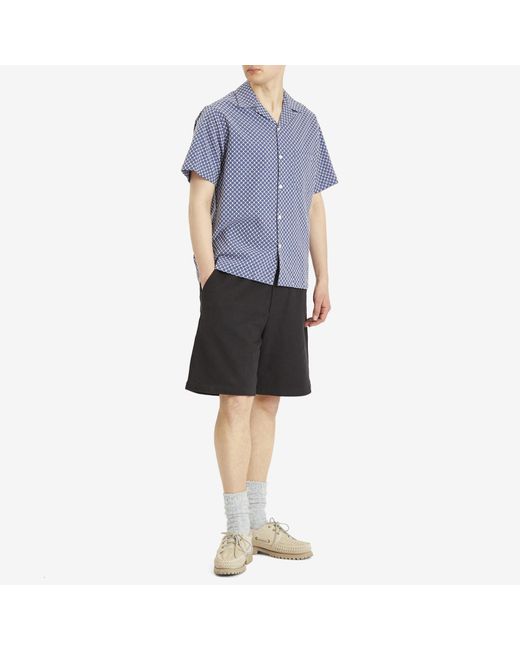 Portuguese Flannel Blue Midnight Sky Vacation Shirt for men