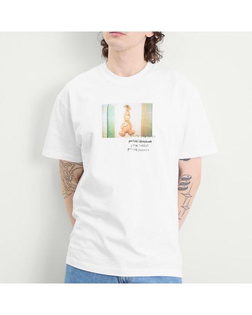 POLAR SKATE White Bunny 2 T-Shirt for men