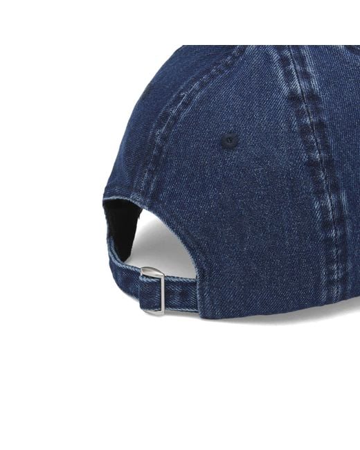 ICECREAM Blue Distressed Running Dog Dad Cap