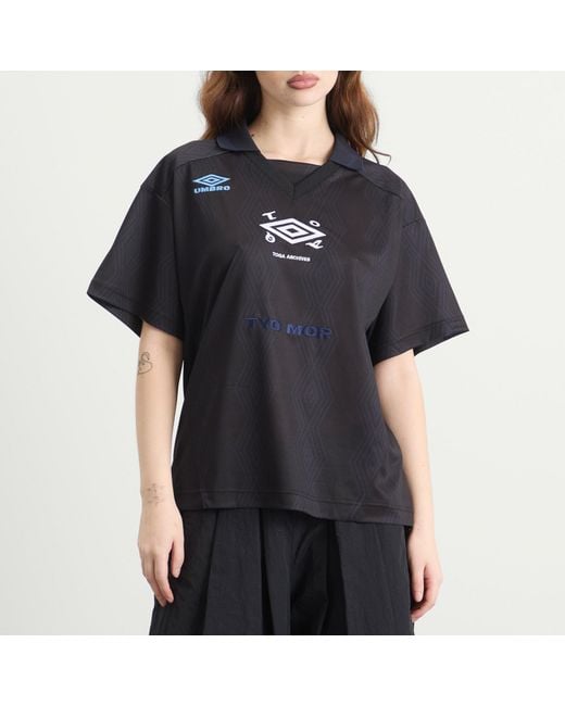 Toga Black Toga X Umbro Game Shirt