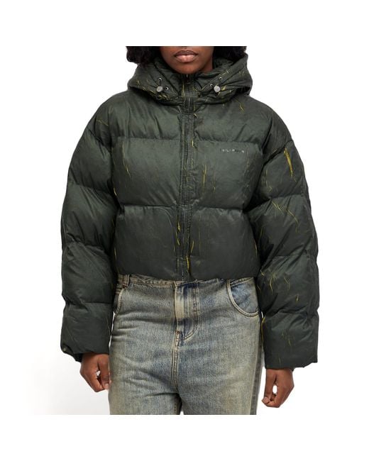 Daily Paper Gray Jorja Puffer Jacket