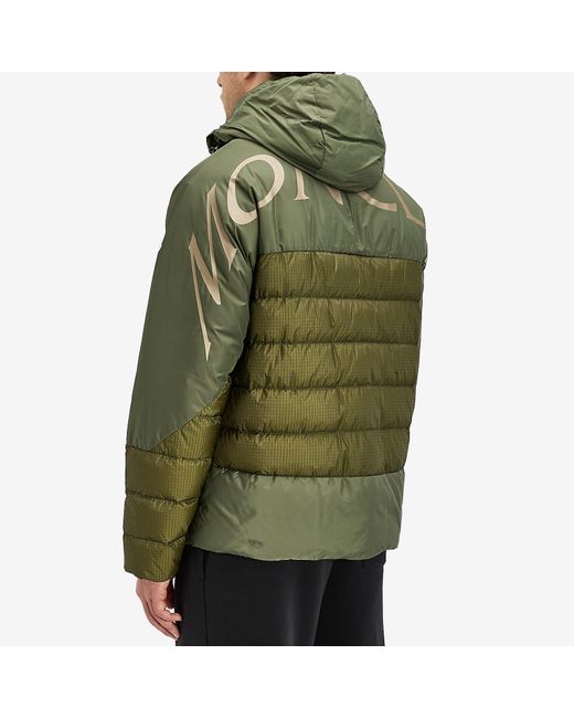 Moncler Green Cordura Nylon Ripstop Jacket for men