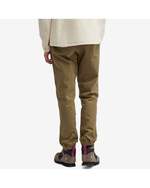 Patagonia Green Twill Traveller Pants for men
