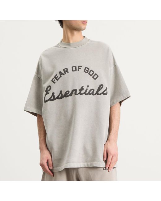 Fear Of God Gray Training 90S T-Shirt for men