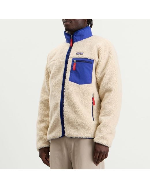 Patagonia Blue Classic Retro-X Jacket for men