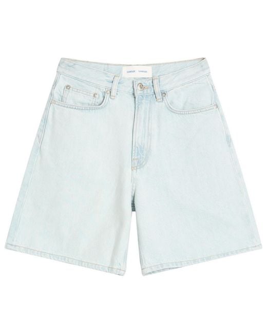 Samsøe & Samsøe Blue Sashelly Shorts