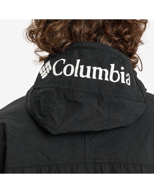 Columbia Black Challenger Ii Windbreaker for men