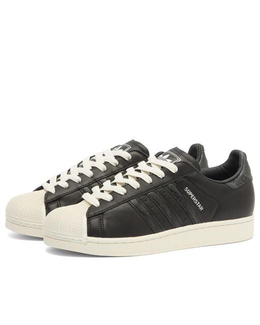 Adidas Black Superstar Ii Sneaker for men