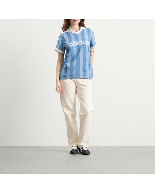 Adidas Blue Denim Jersey
