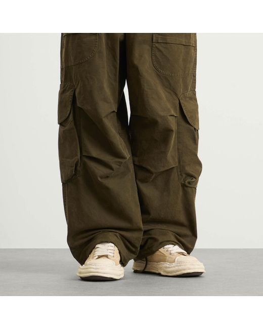 Maison Mihara Yasuhiro Natural Peterson 23 Vintage Suede Low-Top for men
