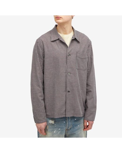 Our Legacy Gray Box Shirt for men