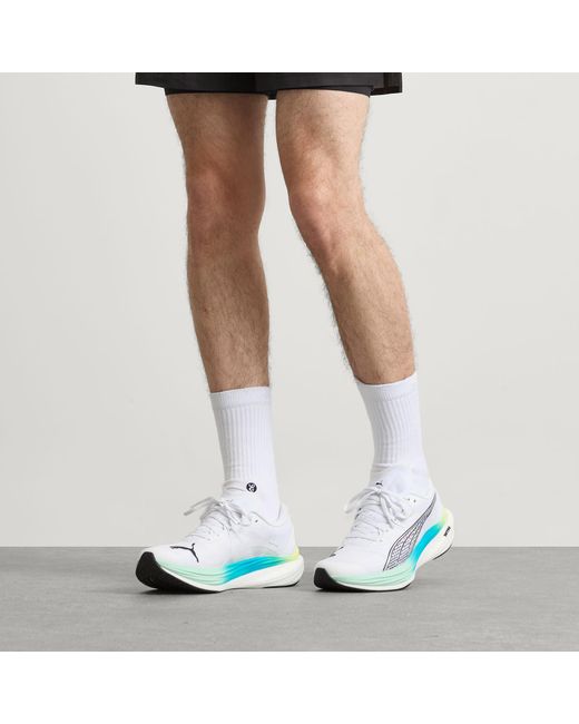 PUMA Blue Deviate Nitro 3 Sneaker