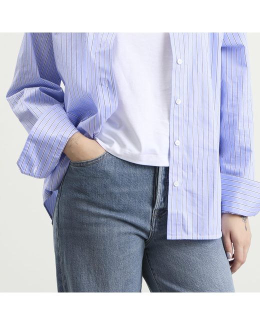 GOOD AMERICAN Blue Vintage Wide Jeans