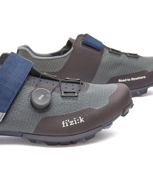 Pas Normal Studios Blue X Fizik Vento Ferox Carbon Shoe for men