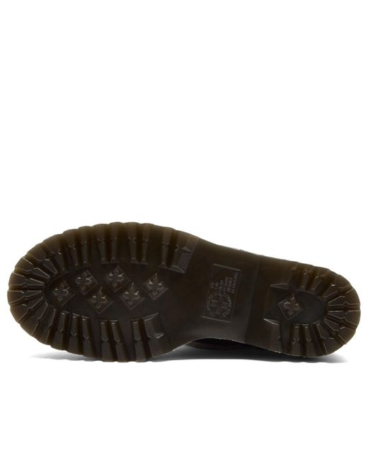 Rick Owens Black X Dr. Martens Quad Sole Steel Toe Boot