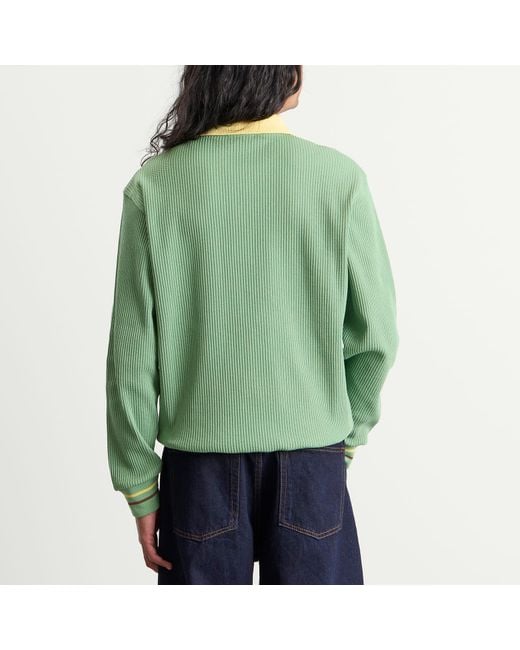 Drole de Monsieur Green Polo Rugby Shirt for men