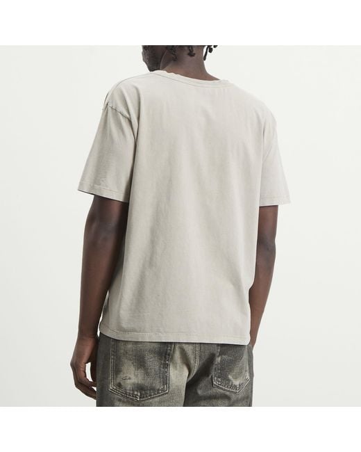 mfpen Gray Washed New T-Shirt for men